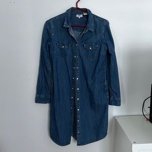 Levi’s denim dress with pockets